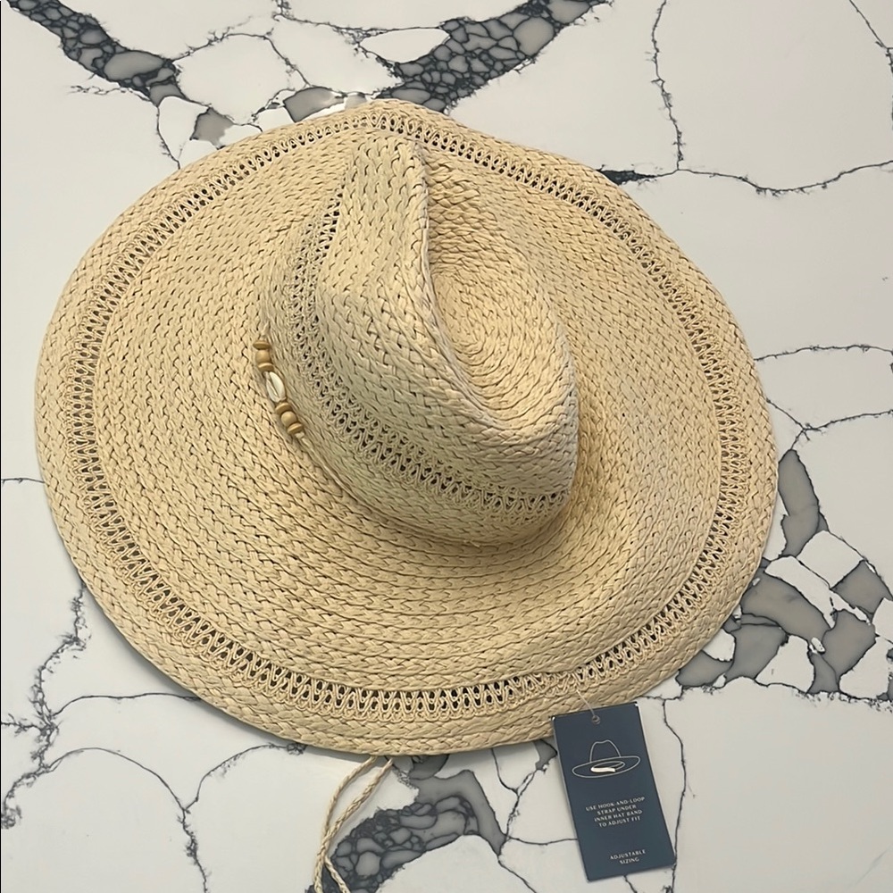 Universal Thread Tan Wide-Brim Hat New with Tags